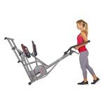 Sunny Health & Fitness Magnetic Elliptical with Tablet Holder