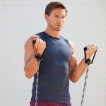 SPRI Braided Xertube Resistance Bands for Home Workouts