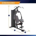Marcy Dual Function Home Gym with 200lb Stack