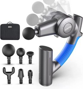 RENPHO Deep Tissue Massage Gun with Adjustable Arm