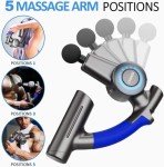 RENPHO Deep Tissue Massage Gun with Adjustable Arm