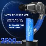 RENPHO Deep Tissue Massage Gun with Adjustable Arm