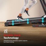 Sunny Health Smart Treadmill with Auto Incline