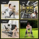 Gray Fabric Resistance Bands for Legs and Booty