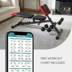 Multifunctional Home Gym Bench with Adjustable Features