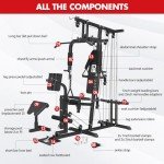 Multifunctional Home Gym Workout Station for All