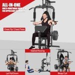 Multifunctional Home Gym Workout Station for All