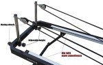 Nexace Foldable Pilates Reformer for Home Workouts