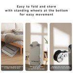 Foldable Pilates Reformer Machine for Home Fitness