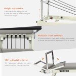 Foldable Pilates Reformer Machine for Home Fitness