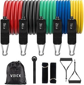 VEICK Resistance Bands Set with Handles and Accessories