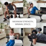 Foldable Flat Bench for Weight Training & Abs