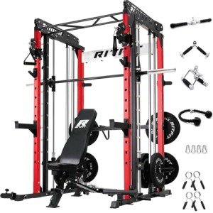 RitFit M1 Smith Machine & Cable Crossover System