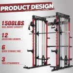RitFit M1 Smith Machine & Cable Crossover System