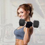 CAP Barbell 50lb Coated Hex Dumbbells Set