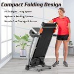Merax Foldable Electric Treadmill for Home Fitness