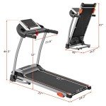 Merax Foldable Electric Treadmill for Home Fitness