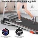 Merax Foldable Electric Treadmill for Home Fitness