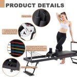 Foldable Pilates Reformer for Home Workouts
