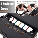 Foldable Pilates Reformer for Home Workouts