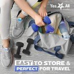 Yes4All 12lbs Non-Slip Neoprene Dumbbell Set