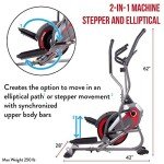 2-in-1 Elliptical and Stair Stepper Trainer