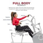 Sunny Health & Fitness Elite Recumbent Cross Trainer
