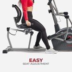 Sunny Health & Fitness Elite Recumbent Cross Trainer