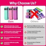 WALITO Fabric Resistance Bands for Legs & Butt