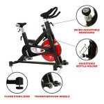Sunny Health & Fitness Evolution Pro Indoor Cycling Bike