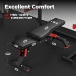 FLYBIRD Adjustable Weight Bench for Home Gym