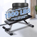 Adjustable Weight Bench for Home Gym Workouts