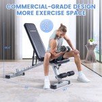 Adjustable Weight Bench for Home Gym Workouts