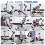 Adjustable Weight Bench for Home Gym Workouts