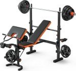 Adjustable 6-in-1 Weight Bench for Home Gym