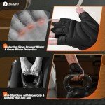 Full-Finger Weightlifting Gloves with Wrist Support