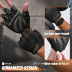 Full-Finger Weightlifting Gloves with Wrist Support