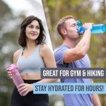 Embrava 1000ml Sport Water Bottle - Leakproof, BPA-Free