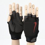 Nike Men's Ultimate Fitness Gloves - Black & Crimson