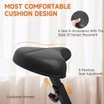 KALWOL Heavy Flywheel Stationary Indoor Exercise Bike