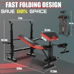 Adjustable Weight Bench for Home Workouts