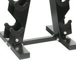 150 lb Rubber Coated Dumbbell Set with Rack