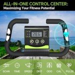 Foldable Indoor Exercise Bike for Seniors