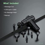 Kelices Deep Tissue Massage Gun with 8 Heads