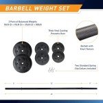 Marcy Pro Flat Weight Bench with 45.4kg Set