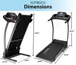 SereneLife Foldable Treadmill for Home Fitness