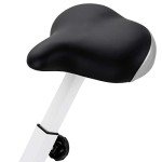 Marcy Foldable Compact Exercise Bike - White