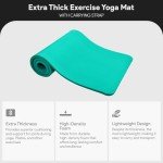 Extra Thick High-Density Multi-Use Yoga Mat (Green)