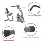 Sunny Health & Fitness Magnetic Cross Trainer with Arms
