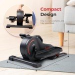 Sunny Health & Fitness Smart Under Desk Elliptical